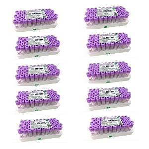 Mega Kit Mini Tubo EDTA K2 0.5ml - Labor Import