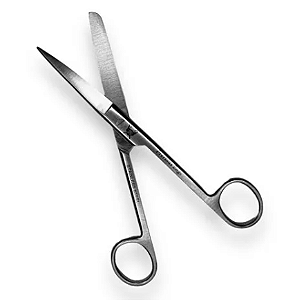 Tesoura Cirúrgica 15cm Reta Fina/Romba - Weldon