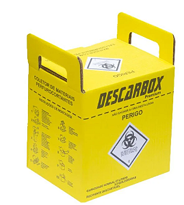 Coletor de Material Perfuro Cortante 7,0L - Descarbox