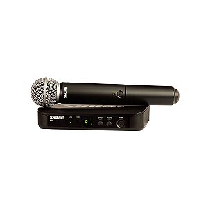 Sistema de Microfone Sem Fio para Vocais - BLX24BR/SM58-M15 - Shure