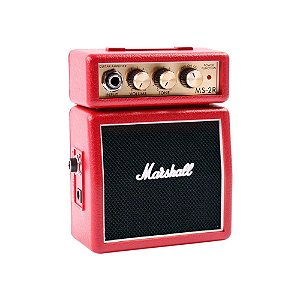 Micro combo para guitarra vermelho - MS-2R-E - MARSHALL