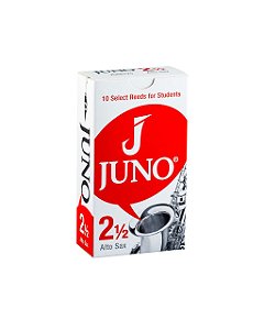 Palheta 2,5 P/sax Alto Cx C/10 Juno