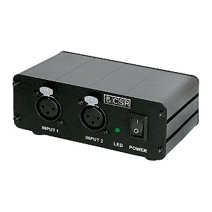 Phantom Power CSR Para 2 Microfones PH-4 Com Fonte