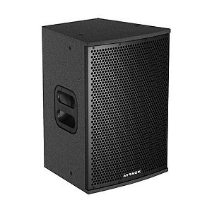 Caixa De Som Ativa 12" Attack VRF1230A 300W RMS Preta