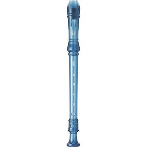 Flauta Doce Soprano Germânica Yamaha YRS20GB Azul 9552