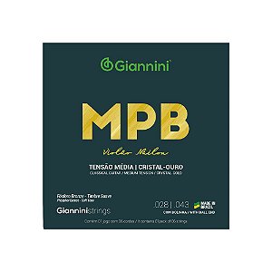 Encordoamento Para Violão Nylon Giannini GENWG MPB Cristal