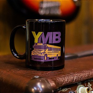 Xícara Yellow Music Bus YMB (Preta)
