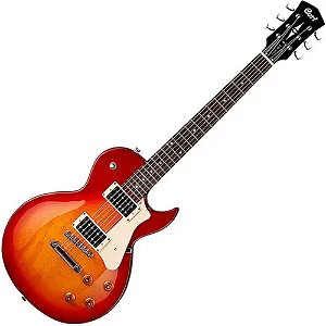 Guitarra Les Paul Cort CR 100 CRS Cherry Red Burst