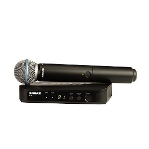 Microfone Sem Fio Mão Simples Shure BLX24RBR/B58-J10