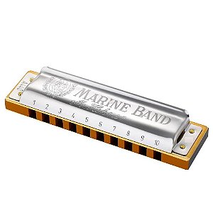 Gaita Harmonica Hohner Marine Band Deluxe 2005/20 Tom E