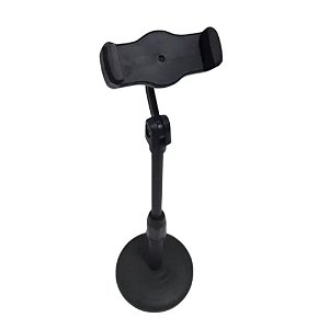 Suporte De Mesa Para Celular E Microfone Hook ABS