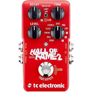 Pedal TC Electronic Reverb Hall of Fame Reverb 2