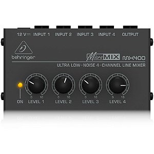 Mixer 110V Behringer MX400 MICROMIX