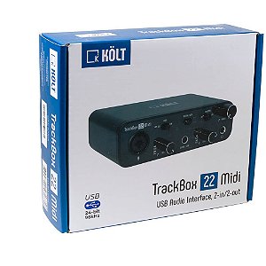 Interface de Audio Kolt TrackBox 22 MIDI