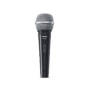 Microfone Shure SV100 unidirecional cardioide com fio vocal