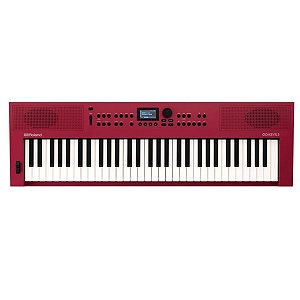 Teclado Sintetizador 61 Teclas Roland Gokeys3-RD Dark Red