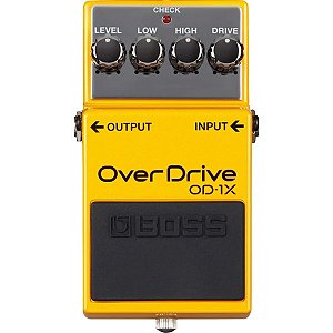 Boss OD－1 Overdrive Pedal Para Guitarra Boss Overdrive OD-1 - Toda Música Instrumentos