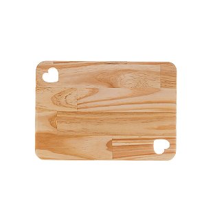 TABUA LUGAR AMERICANO MADEIRA PINUS CORACAO 35x28x2cm