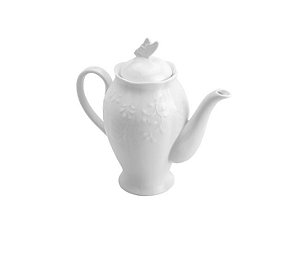 BULE DE PORCELANA NEW BONE BUTTERFLY FLOWER 1L
