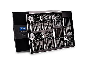 FAQUEIRO LOUVRE 48 PEÇAS EM INOX BRINOX