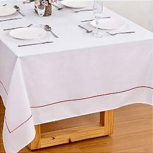 TOALHA DE MESA QUADRADA 1,50 M X 1,50 M FIORI