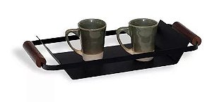 BANDEJA DUO CHAPA DE ACO 5X33X15CM GEGUTON