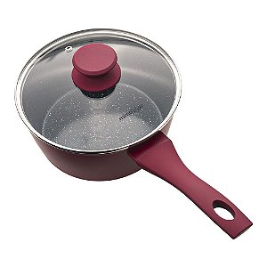 PANELA REV. CERAMICO FUNDO TRIPLO INDUÇÃO 20CM RUBI