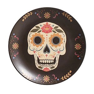 PRATO SOBREMESA COUP SKULL 20,5CM
