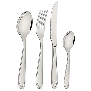 FAQUEIRO INOX LAGOA 24 PEÇAS TUUT