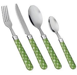 FAQUEIRO EURO ROYAL VERDE 24 PEÇAS