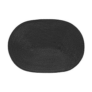 LUGAR AMERICANO LUNA OVAL AVULSO PRETO COPA&CIA