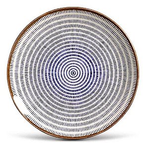 Conjunto 6 Pratos Rasos 27,5cm Coup Asteca Porto Brasil