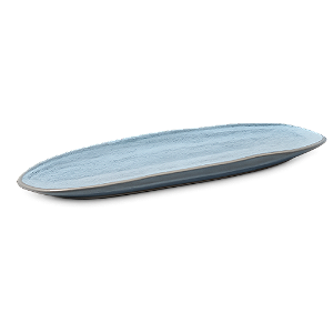 Travessa Oval Rasa 36X13cm Bio Breeze Stoneware Porto Brasil