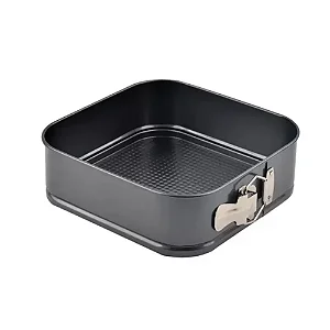 Forma Assadeira Antiaderente com Fundo Removível Quadrada Air Fryer