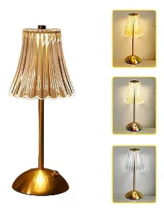 Luminária de Mesa Ártico Tátil Old Gold Recarregável Copa & Cia