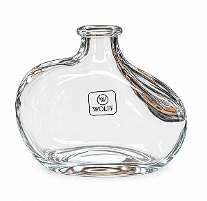 Vaso Organics 10cm Vidro Transparente Wolff