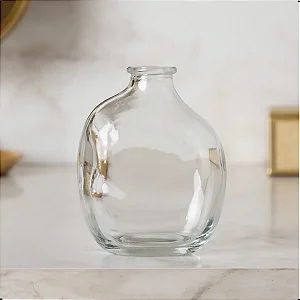 Vaso Organics 11,5cm Vidro Wolff