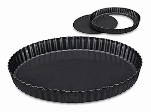 Forma Para Torta 24x3cm Antiaderente Fundo Removível Cocinato Wellmix