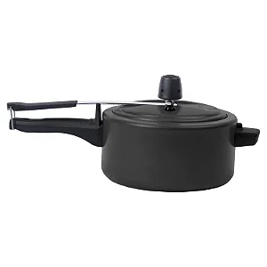 Panela de Pressão 3l Antiaderente Ceramic Vapt Preto Brinox