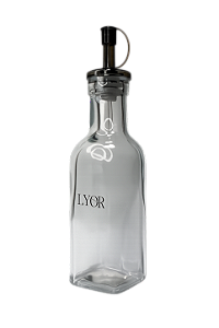 Garrafa Para Azeite Azeiteiro 200ml Vidro Tampa Plástica Lyor