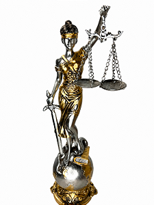 Figura Decorativa Estatua Dama da Justiça 31,5x9m Wolff