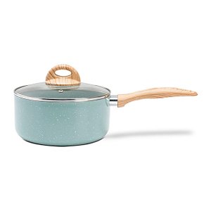 Panela Ø16cm C/ Tampa Fundo Indução Rev. Cerâmico Botanika