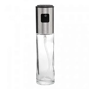 Borrifador Spray Azeite e Vinagre 100ml Aço Inox e Vidro Wolff