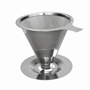 Coador Filtro de Café Nº103 Aço Inox Reutilizável Lyor