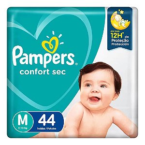 Higiene fralda pampers confort