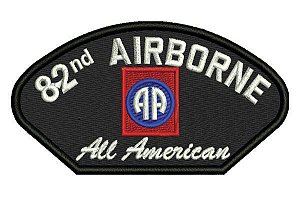 Bordado Patch Termocolante 82nd Airborne