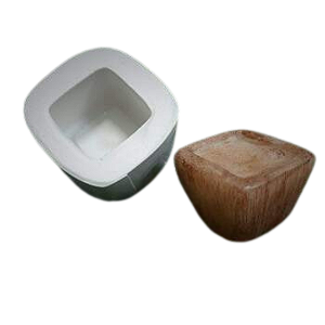 Forma de Silicone - Vaso Para Suculenta