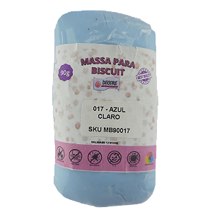 Massa de Biscuit - Azul Claro - 90g