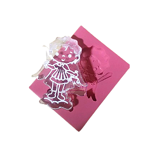 Forma de Silicone - Pingente São Miguel Arcanjo