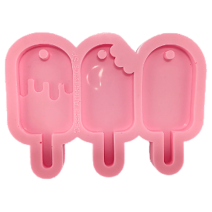 Forma de Silicone - Sorvete Picole